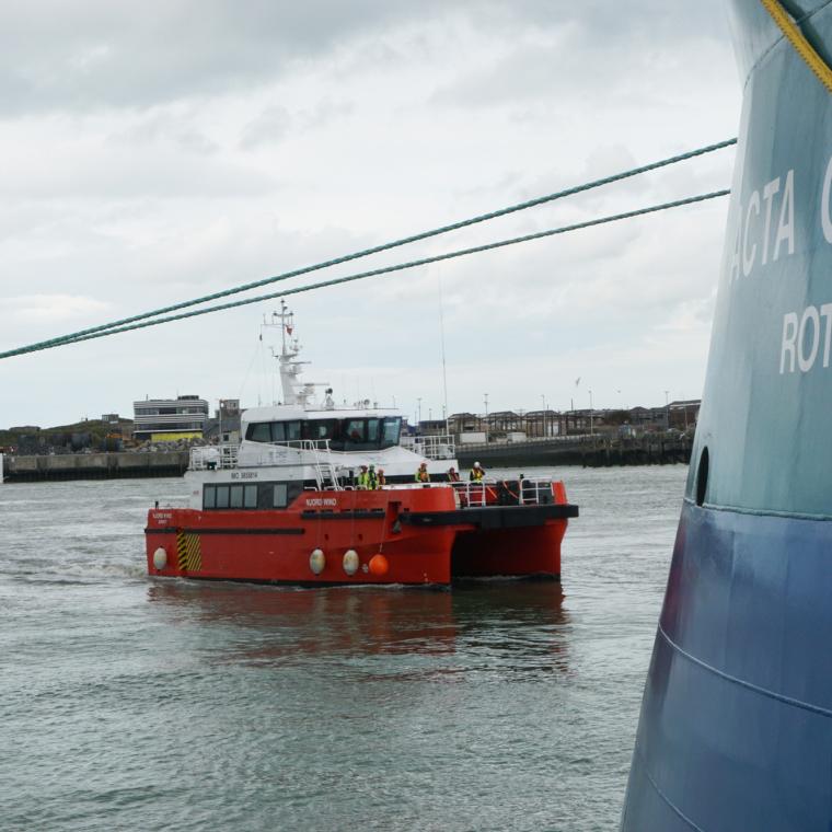 Port Oostende jobs tewerkstelling crew transfer vessel